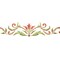 Tuscan Design Wall Stencil | 3210 by Designer Stencils | Pattern Stencils | Reusable Stencils for Painting | Safe & Reusable Template for Wall Decor | Try This Stencil Instead of a Wallpaper | Easy to Use & Clean Art Stencil Pattern